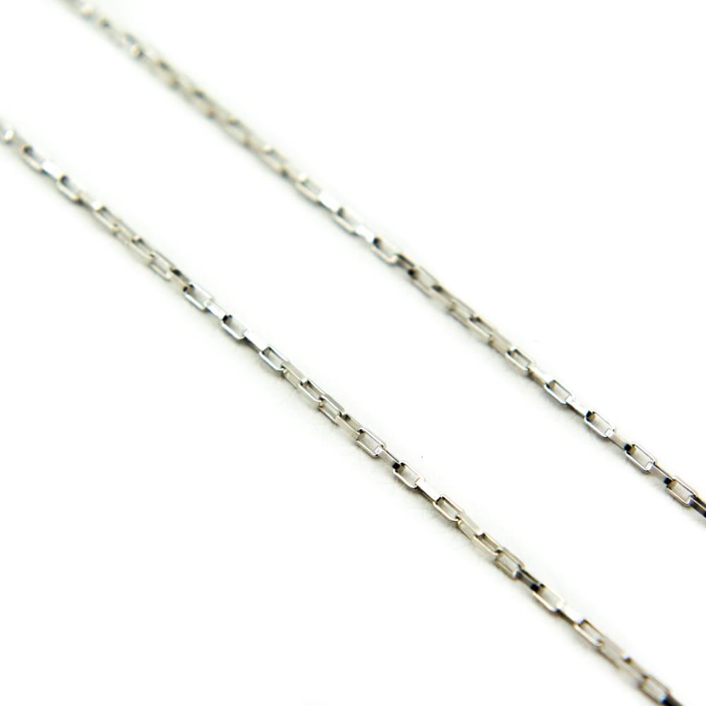 Łańcuszek srebrny 1,3mm rodowany SL2695