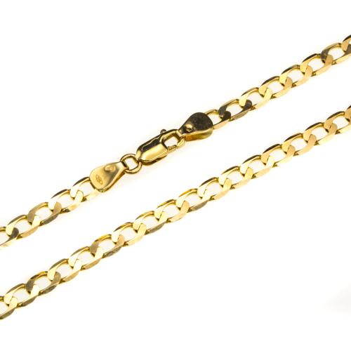 Łańcuszek złoty pancerka 4,8mm ZL8150.jpg