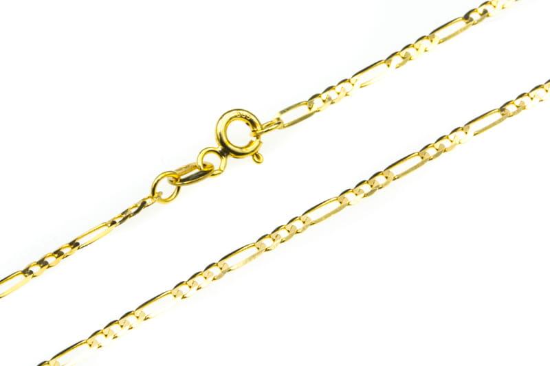 Łańcuszek złoty figaro 2,0mm ZL10249