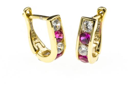 Kolczyki srebrne pozłacane z cyrkoniami SK9919.jpg