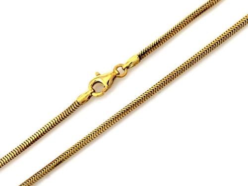 Łańcuszek złoty snake 1,6mm ZL12207.jpg