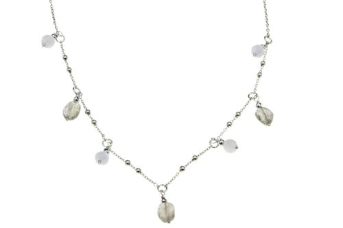 Naszyjnik srebrny z labradorytem i chalcedonem SN13162.jpg