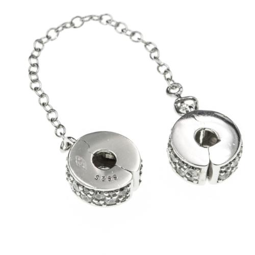 Zawieszka srebrna łąńcuszek beads do bransoletki SZ12621.jpg