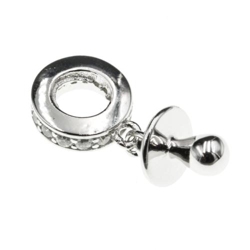 Zawieszka srebrna smoczek beads do bransoletki SZ12611.jpg