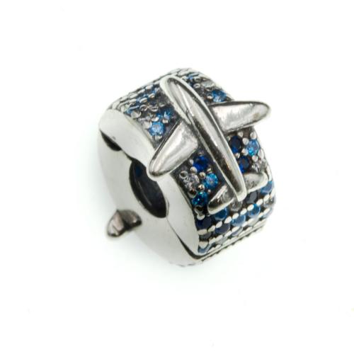 Zawieszka srebrna 925 beads z samolotem SZ14341.jpg