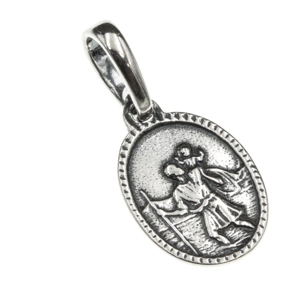 Zawieszka srebrna św.Krzysztof SZ13641