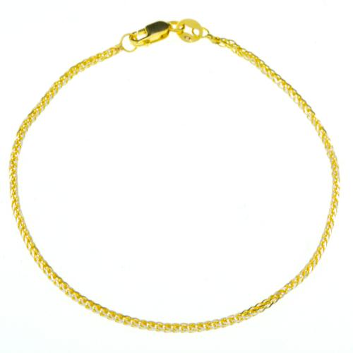Bransoletka złota 585 14 karat lisi ogon 1,5mm ZB10777.jpg