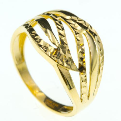 Pierścionek złoty 585 14 karat diamentowany szeroki elegancki ZP13879.jpg