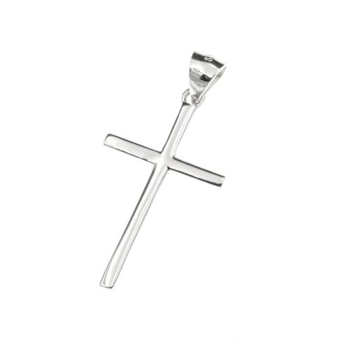 Zawieszka srebrna próba 925 gładki krzyżyk SZ10860.jpg