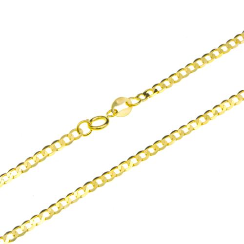 Łańcuszek złoty 585 14 karat pancerka 1,7mm ZL15420.jpg