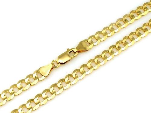 Łańcuszek złoty 585 14 karat pancerka 4,3mm ZL15418.jpg