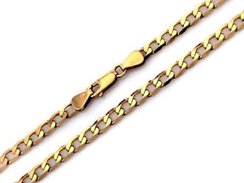 Łańcuszek złoty 585 14 karat pancerka 4,7mm ZL15426.jpg