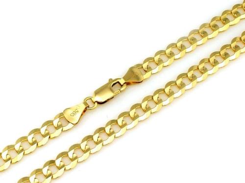 Łańcuszek złoty 585 14 karat pancerka 5,0mm ZL15425.jpg