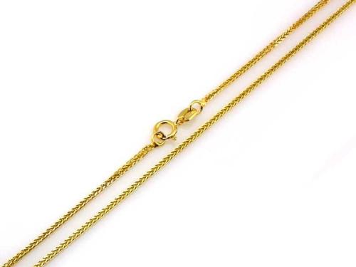 Łańcuszek złoty 375 9 karat lisi ogon 1,0mm NZL16667.jpg