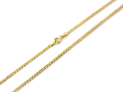 Łańcuszek złoty 375 9 karat pancerka 2,1mm NZL16662.jpg