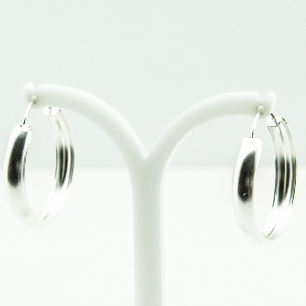 Kolczyki srebrne koła 2,8cm SK2102