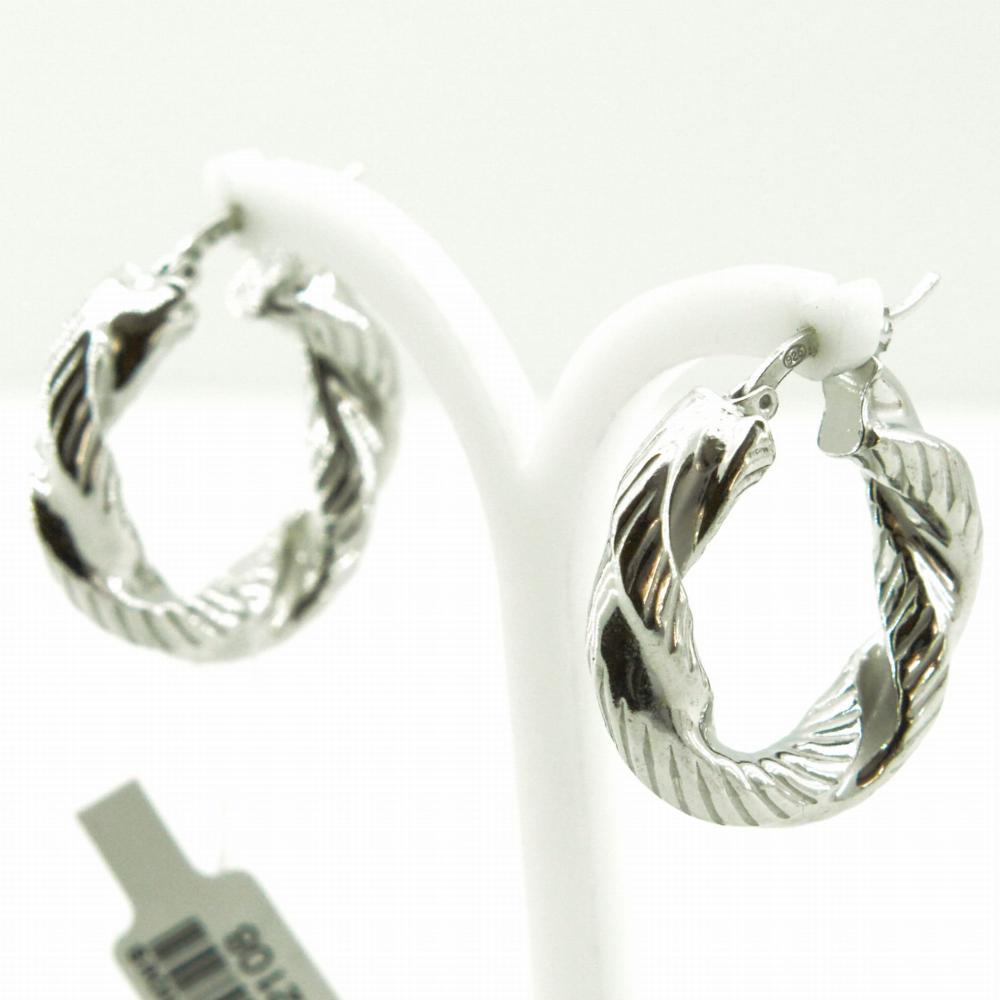 Kolczyki srebrne koła 2,7cm SK2108