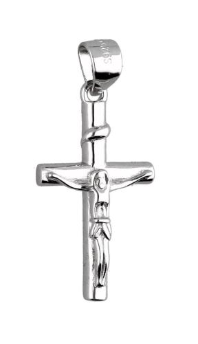 Zawieszka srebrna 925 krzyż krzyżyk z wizerunkiem SZ16527.jpg
