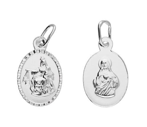 Zawieszka srebrna 925 medalik szkaplerz SZ16855.jpg
