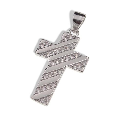 Zawieszka srebrna 925 krzyżyk z cyrkoniami SZ16071.jpg
