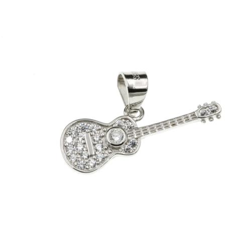 Zawieszka srebrna pr.925 gitara z cyrkoniami SZ16269.jpg