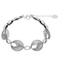 Bransoletka srebrna 925 elementowa duże ółka z cyrkoniami ażurowy wzór SB17132.jpg