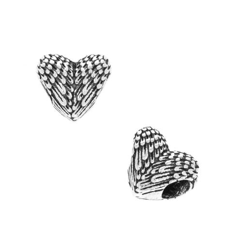 Zawieszka srebrna 925 beads do okrągłej bransoletki serce SZ17142.jpg
