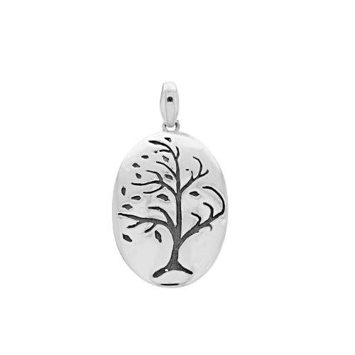 Zawieszka srebrna 925 owalna duża z drzewkiem SZ17118.jpg