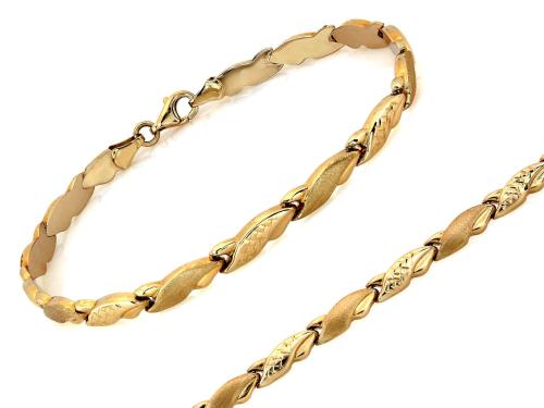 Bransoletka złota 585 14 karat elementowa ZB17323.jpg