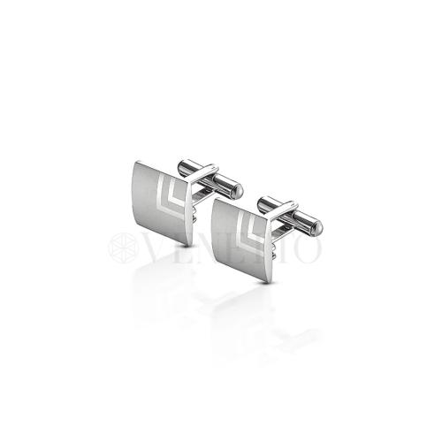 Spinki stal szlachetna kwadraty matowe ze zdobieniem LS16757.jpg