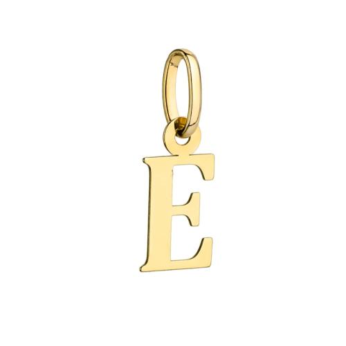 Zawieszka złota 585 14 karat literka litera E ZZ17679.jpg