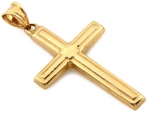 Zawieszka złota 585 14 karat krzyż ZZ17731.jpg