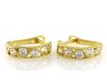 Kolczyki złote 585 14 karat angielskie zapięcie z cyrkoniami ZK18268.jpg