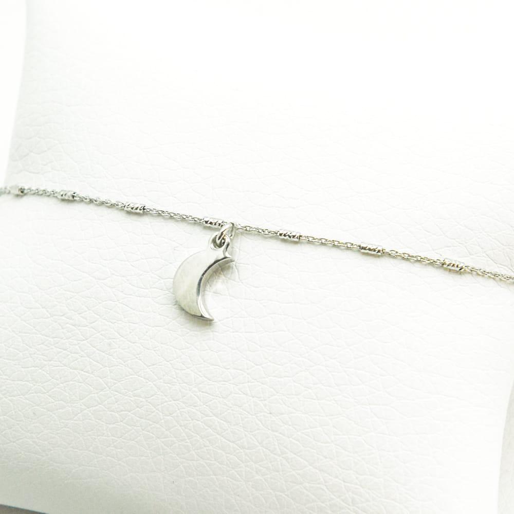 Bransoletka srebrna księżyc SB0685