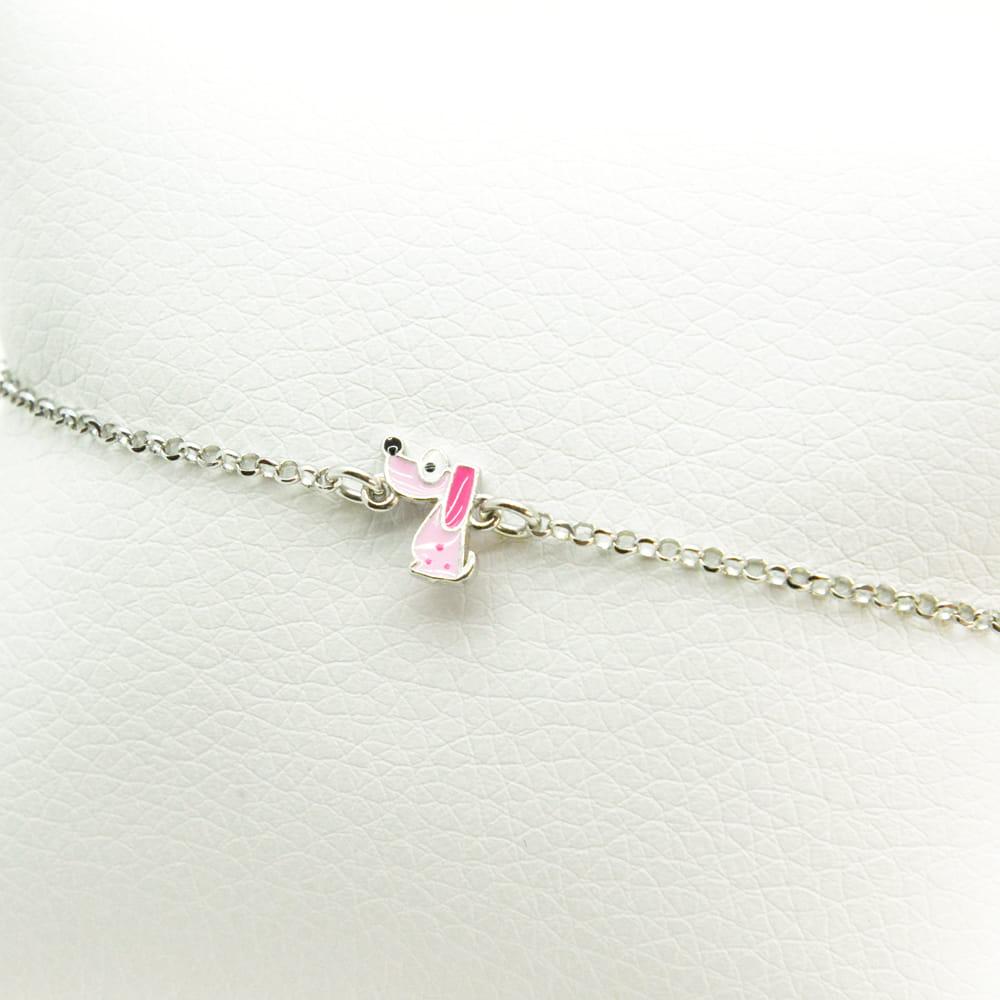 Bransoletka srebrna piesek SB0690