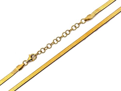 Łańcuszek złoty 585 14 karat taśma 2,8mm ZL18136.jpg