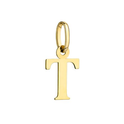 Zawieszka złota 585 14 karat litera literka T ZZ18861.jpg