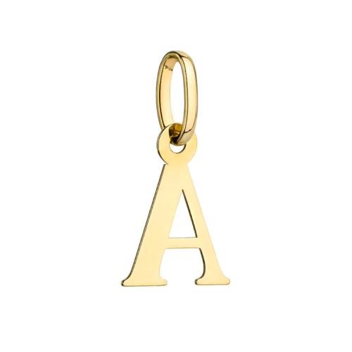 Zawieszka złota 585 14 karat litera literka A ZZ18860.jpg