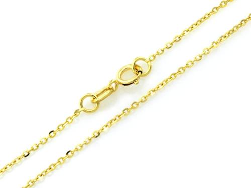 Łańcuszek złoty 585 14 karat rolo 1,3mm ZL18485.jpg