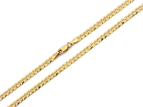 Łańcuszek złoty 585 14 karat pancerka 3,4mm ZL18484.jpg