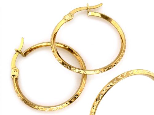 Kolczyki złote 375 9 karat kółka diamentowane NZK18873.jpg