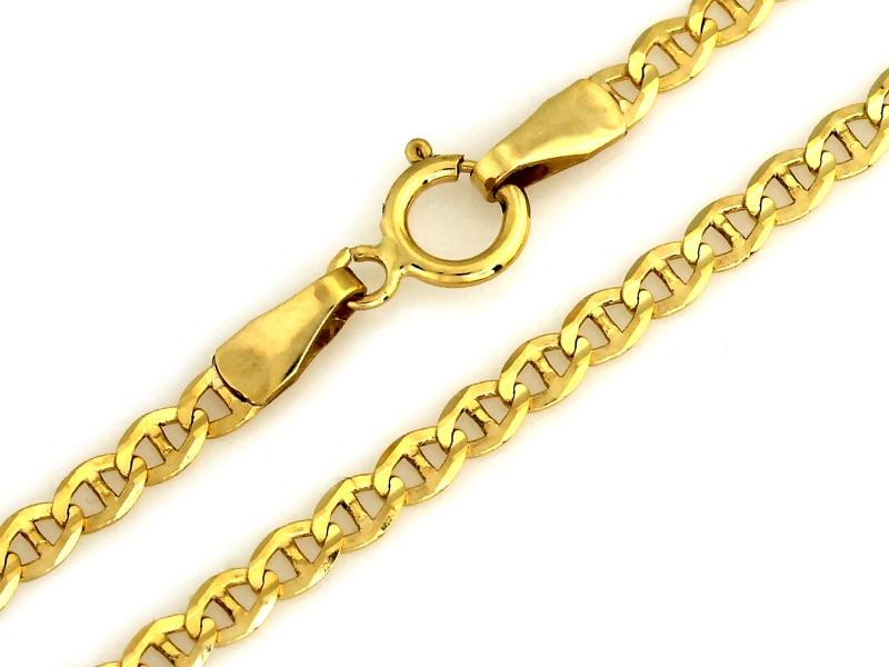 Łańcuszek złoty  marina gucci 2,4mm NZL17843