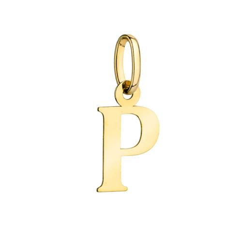 Zawieszka złota 585 14 karat literka litera P ZZ18987.jpg