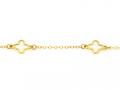 Bransoletka złota 585 14 karat z koniczynami ZB19019.2.jpg