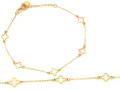 Bransoletka złota 585 14 karat z koniczynami ZB19019.jpg