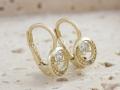 Kolczyki złote 375 9 karat na angielskim zapięiu kółka z cyrkonią NZK17868.2.jpg