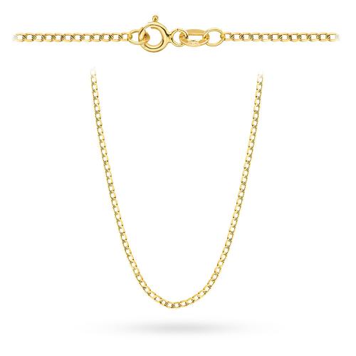 Łańcuszek złoty 585 14 karat pancerka nacinana 1,5mm ZL19086.jpg
