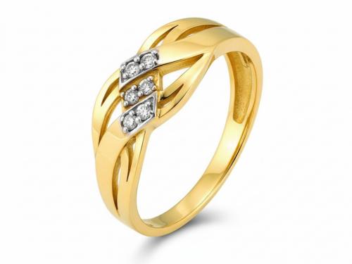 Pierścionek złoty 585 14 karat z cyrkoniami ZP19081.jpg