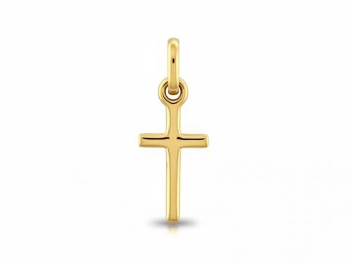 Zawieszka złota 585 14 karat krzyżyk mały ZZ19432.jpg