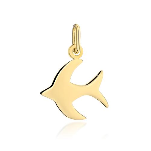 Zawieszka złota 585 14 karat jaskółka ZZ19670.jpg